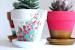 Handmade Clay Pot Decoration