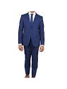 Shop John Varvatos Blue Wool Stretch Suit | The Suit Depot