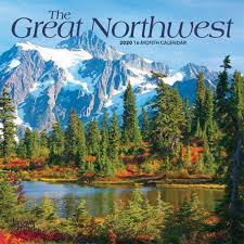 Great Northwest Mini Wall Calendar Wall Calendar Calendar Shop How Many Days Left