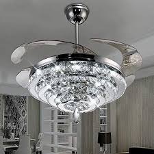 Special Offers Lighting Groups Invisible Ceiling Fans 4 Circles Crystal Ceiling Fan Lamp 42 Ceiling Fan Chandelier Modern Ceiling Fan Ceiling Fan With Light