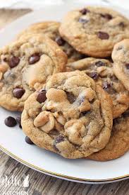 Jika adunan agak kering, tambah susu segar. Caramel Chocolate Chip Cookies Belle Of The Kitchen