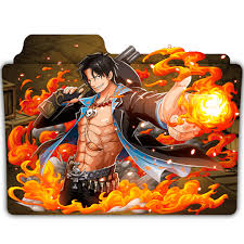 Check spelling or type a new query. Portgas D Ace Black Clad Flame Fist Folder By Goukenslay On Deviantart