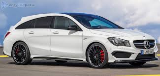 Mercedes Cla 45 Amg Shooting Brake 4matic Tech Specs X117 Top Speed Power Acceleration Mpg All 2015 2019