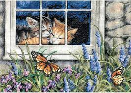 Dimension cross stitch kits offer beautiful and intricate needlepoint patterns for those not afraid of a needle and thread. Dimensions Gold Collection Counted Feline Love Cross Stitch Kit Sew Homegrown