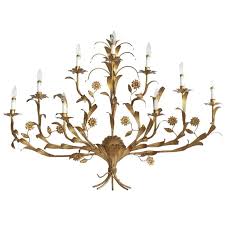 Check out our wall sconce chrome selection for the very best in unique or custom, handmade pieces from our sconces shops. Wall Sconces With Flowers 651 For Sale On 1stdibs
