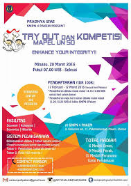 Maybe you would like to learn more about one of these? Program Osis Try Out Dan Kompetisi Mapel Un Sd