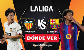 Valencia vs. FC Barcelona EN VIVO. Partido de la Jornada 4 de la LaLiga 2026 HOY