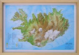 Herunterladen und installieren island karte auf deinem computer und mac. Reliefkarte Island 3d Relief Wandkarten