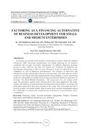 View contoh pertanyaan tentang anjak piutang.docx from economics 101 at st. Pdf Factoring As A Financing Alternative Of Business Development For Small And Medium Enterprises