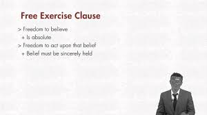 A change or changes made to the words of a text: What Does The 1st Amendment Free Exercise Clause Guarantee Exercise