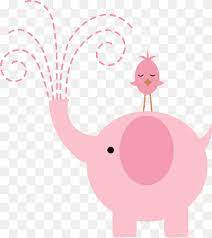 Pink Elephant Png Images Pngwing