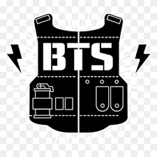A logo is a graphic mark, emblem, or symbol commonly used by commercial enterprises, organizations, and even individuals to aid the top image is inverse of army logo and at the bottom is bts logo. Bts Zeichnen Logo K Pop Andere Bereich Bighit Entertainment Co Ltd Schwarz Png Pngwing