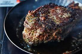 Lynne Curry S Prime Rib With Mustard And Herb Butter Recipe On Food52 Recipe Herb Butter Recipe Rib Recipes Prime Rib Recipe