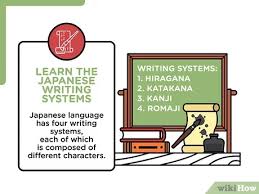 تعلم اللغة اليابانية Wikihow