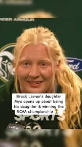 Brock Lesner's daughter