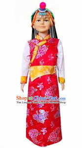 Tibetan Khampa chupa for girls