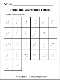 Encourage name recognition, spelling and letter formation with this name tracing practice worksheet. Free Trace Lowercase D Nealian Letters Worksheet Free4classrooms