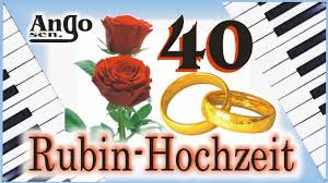 Lustige glückwünsche zum 40 geburtstag kostenlos lowieluneu. Gluckwunsche Zum 40 Hochzeitstag Bilder Best Trend Inspiration And Styles