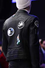 Versace Fall 2016 Menswear Fashion Show Jackets Men Fashion Menswear Leather Jacket Men