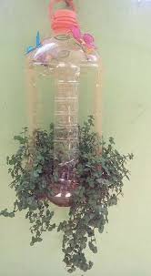 Artisanat Bouteille Pet Artisanat Bouteille Pet Bricolage A Base De Bouteilles Decoration Jardin Decoration Jardin Recup