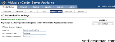 Minimum Permissions To Join Vcenter Appliance To Ad Settlersoman A Settler In The Sddc World