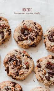 Pecan Chocolate Cookies Ultra Soft Inside 2020