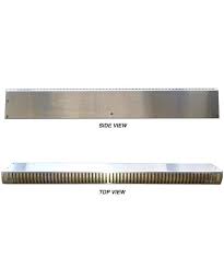 Microwave trim kit in stainless steel. Thor 36 Inch Island Trim Back For Hrg3618u Ranges Dvth It3618