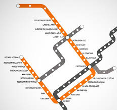 Montreal S First Ever Metro Restaurant Map Map Restaurant Montreal