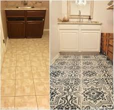 Can you stencil on tile. Pin On Stenciled Painted Floors