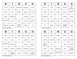 Print Bingo Com A Free Bingo Card Generator By Perceptus