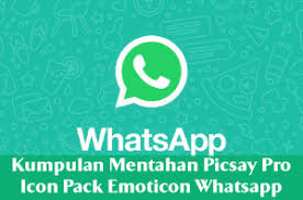 Download Kumpulan Mentahan Picsay Pro Icon Pack Emoticon Keren Whatsapp Gratis Onwap Blog
