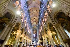 Stunning 1 bed apt w/decorated int nr opéra. The Interior Of The Notre Dame De Paris France Stock Photo Picture And Royalty Free Image Image 81906654