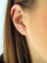 14k 9k Tiny Star Studs Small Star Studs Minimalist Gold Stud Etsy In 2020 Ear Jewelry Earings Piercings Gold Earrings Studs