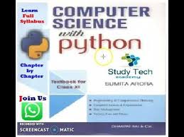 Class 11 Computer Science With Python Sumita Arora Book Solution All Computer Science Engineering Classes Teaching Technology