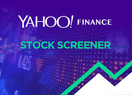 Stock Screeners Yahoo Finance