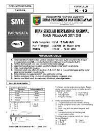 Download buku ipa terapan smk. 7 2 Soal Usbn Ipa Terapan K 2013