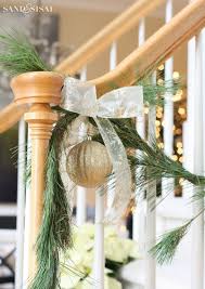 Perfect for the stairs, fireplace, tree, table or window! Coastal Christmas Home Tour Part 1 Sand And Sisal