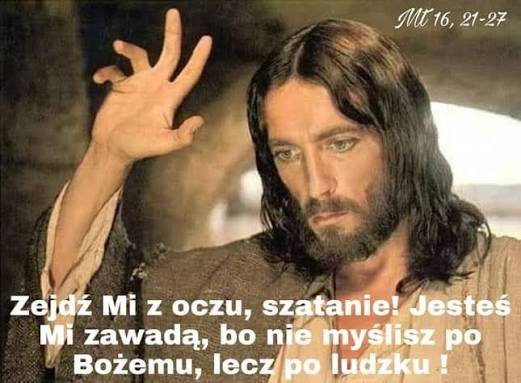 30 sierpnia - Słowo Boże na dziś 📖 Ewangelia(Mt 16, 21-27) Jezus zaczął  wskazywać swoim uczniom na to, że musi udać się do Jerozolimy i wiele  wycierpieć od starszych i arcykapłanów oraz
