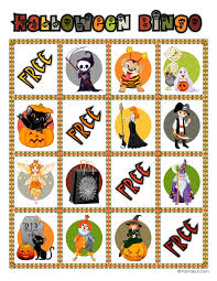 Halloween bingo cards, 200 cards, 2 per page, immediate pdf download. Halloween Bingo Cards