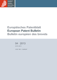 Pour rappel, il a été annoncé que la. Https Www Epo Org Archive Epo Pubs Bulletin 2013 Bulletin1304 Pdf