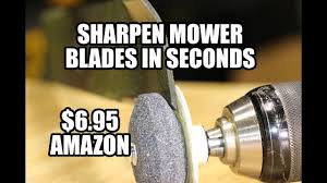 Clamp the mower blade into a vise. 5 Second Mower Blade Sharpener Under 7 On Amazon Youtube