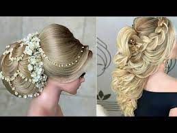 تسريحات شعر مذهلة للعرائس 2020 أروع تسريحات شعر للمناسبات والعرائس 2020 Youtube Cabelo Com Tranca Cabelo Trancas