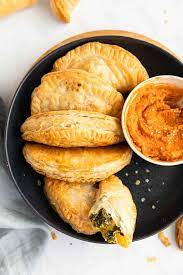 Vegetarian Empanadas With Puff Pastry Recipe Vegetarian Empanadas Vegetarian Empanadas Recipe Baked Empanadas