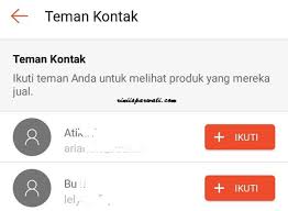 Padahal, di era yang serba modern apa saja bisa dilakukan. Cara Melihat Kontak Teman Di Shopee Untuk Follow Atau Mengikuti