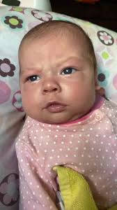 Wide awake in the day 🙌🏽 #MACscaraface #twomonthsold #babiesoftiktok  #parentsoftiktok #grunt #newborn