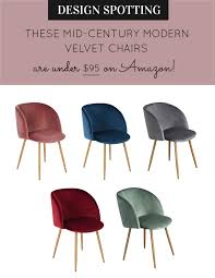 Vintage Velvet Chairs On Amazon Home Decor Glitter Inc Modern Velvet Chair Velvet Chair Vintage Velvet Chairs