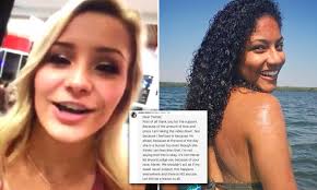 Katelyn Rust makes racist statement