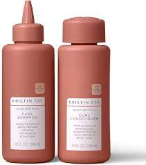 Amazon.com : Kristin Ess Hair Curl Shea Butter Shampoo and Conditioner Set  for Curly Hair Bounce + Shine - Anti Frizz Moisture Shampoo + Deep  Conditioner - Clean + Vegan Curly Hair