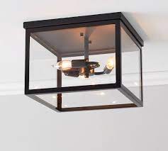 Maybe you would like to learn more about one of these? Manor Glass Iron Flush Mount Pottery Barn