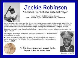 Jack roosevelt robinson, or jackie robinson was born on january 31, 1919 in cairo, georgia. Jackie Robinson Poster Free Jackie Robinson Jackie Robinson Facts Jackie Robinson Quotes